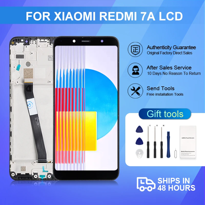 

1Pcs 5.45 Inch For Xiaomi Redmi 7A Lcd Touch Screen Digitizer Assembly MZB7995IN M1903C3EG M1903C3EH M1903C3EI Display