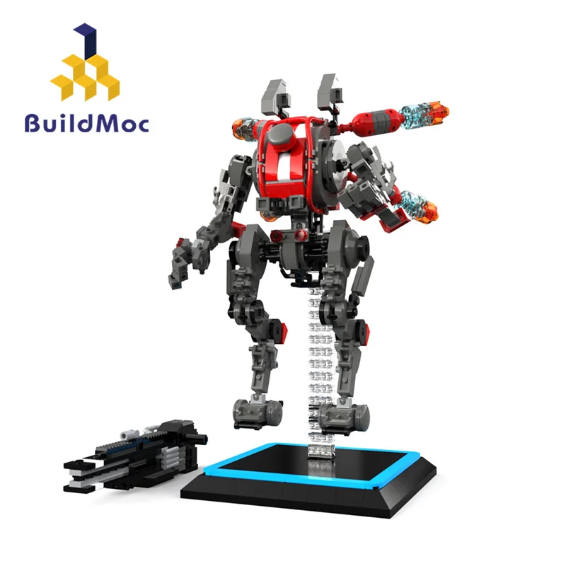 

MOC Titanfall 2 Viper's Northstar Titan Building Blocks mini Game figures Bricks set Toys children Gifts