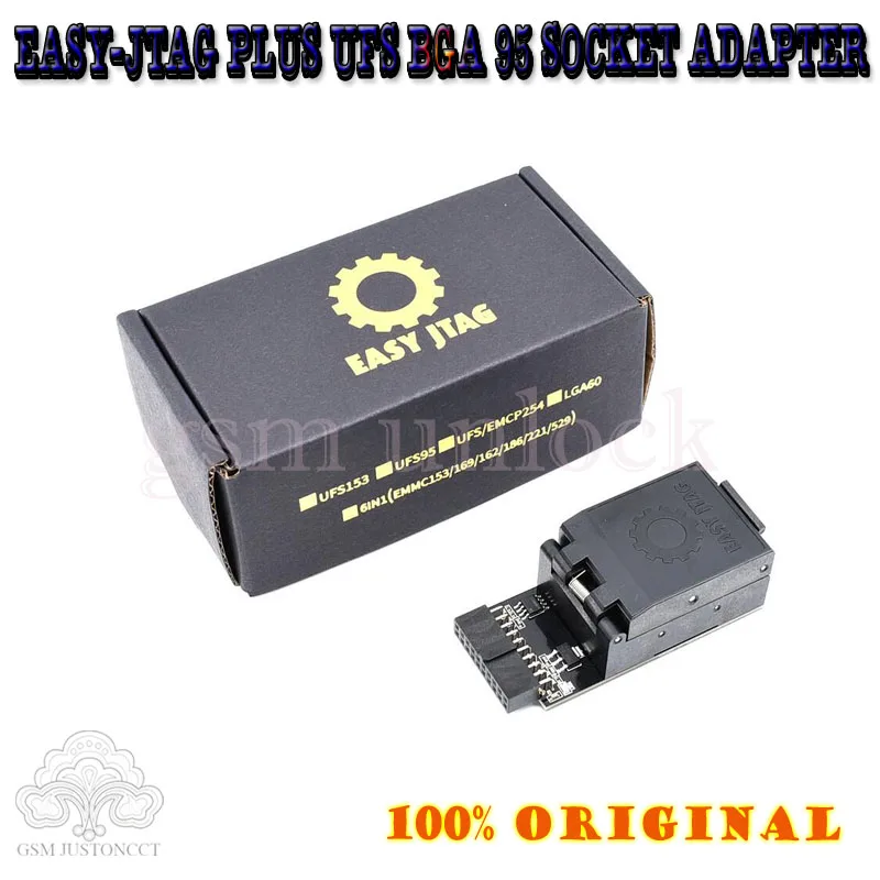 

GSMJUSTONCCT Easy Jtag Plus Box Easy-Jtag Plus UFS BGA 95 Socket Adapter