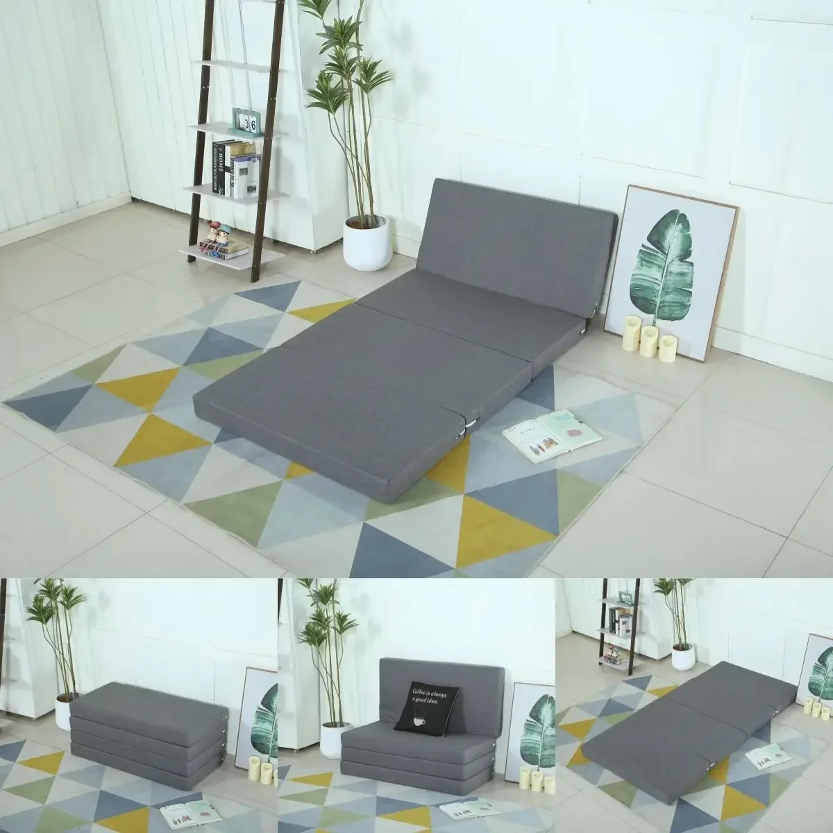 Новый многофункциональный коврик из пены с эффектом памяти ленивый татами губка