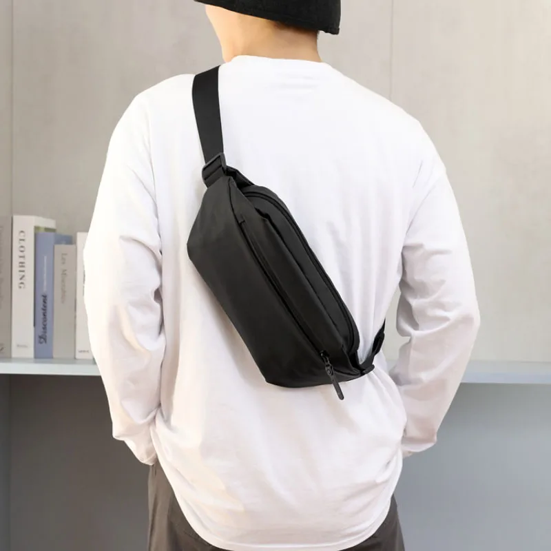 

Men's Multi-function Shoulder Bag Cross body Chest Package Waist Bag Outdoor Sports Messenger Pack Fanny Pack For Male Women