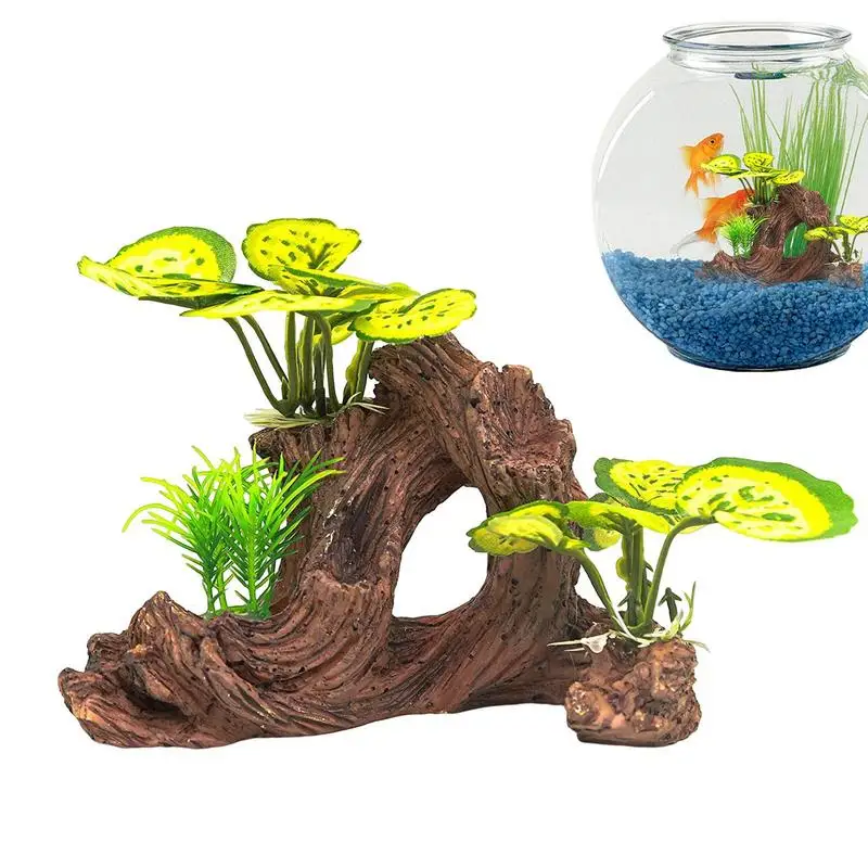 

Aquarium Bonsai Tree Simulation Water Plant For Aquarium Fish Hideout Underwater Landscape Aquarium Accessory With Sturdy