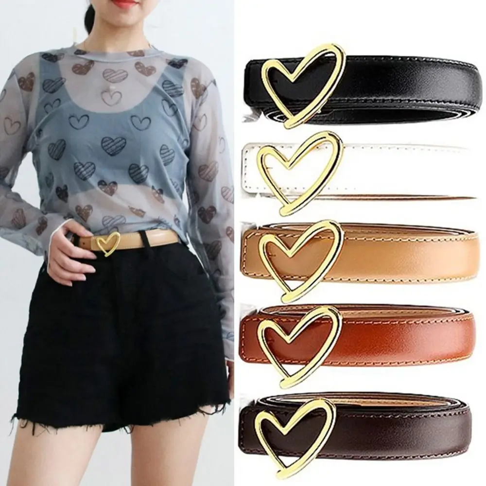 

Adjustable Waist Belt Luxury Designer PU Leather Thin Waist Cinch Belt Zinc Alloy Buckle Skinny Waistband Jeans Coat