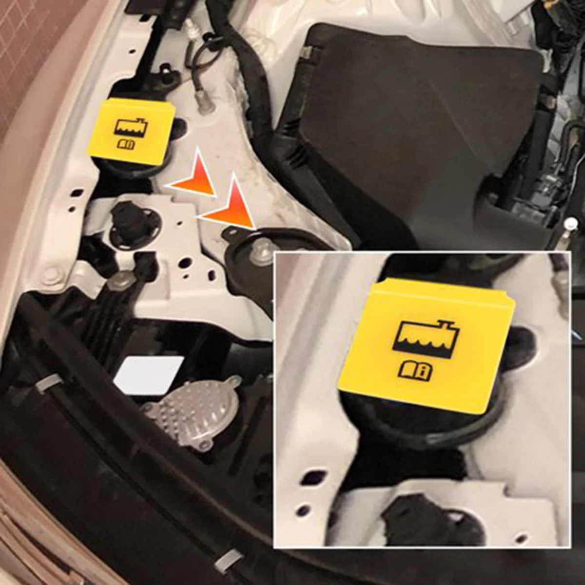 

2 шт., крышка для автомобильного радиатора, охлаждающей жидкости для Jeep Wrangler TJ XJ Crown Dodge Chrysler 1991-2019 55111074AA