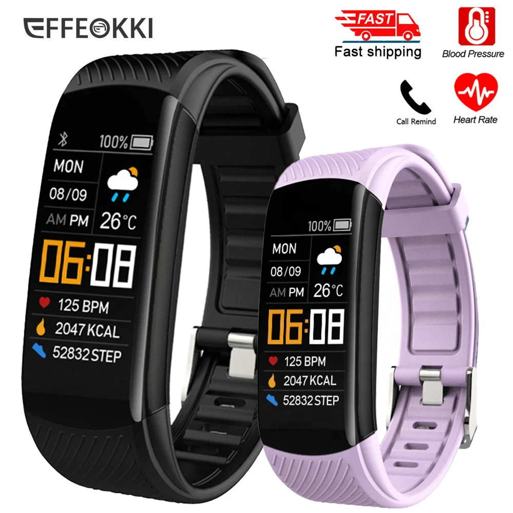 

Smart Wristband Fitness Tracker Bracelet Fit Men Women Kid Smartwatch Sport Waterproof Connected Heart Rate Smart Watch Band