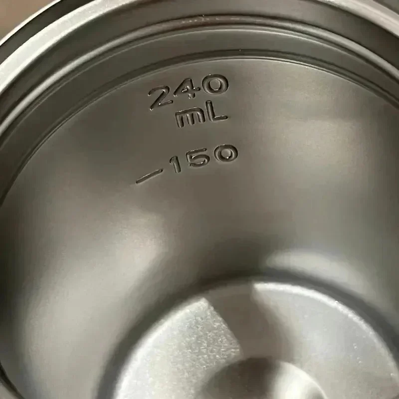 Термальная кофейная чашка двойного назначения герметичная нержавеющая сталь 240