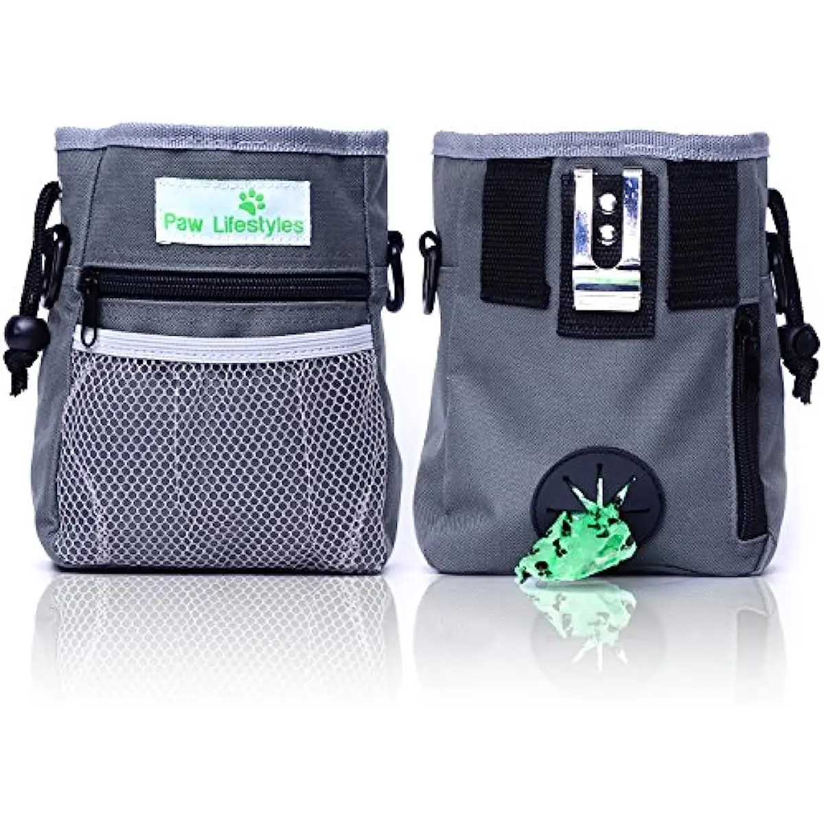 

Тренировочные сумки для собак-легко носить с собой игрушки для домашних животных, можно проглатывать, закуски-встроенный диспенсер для Фек...