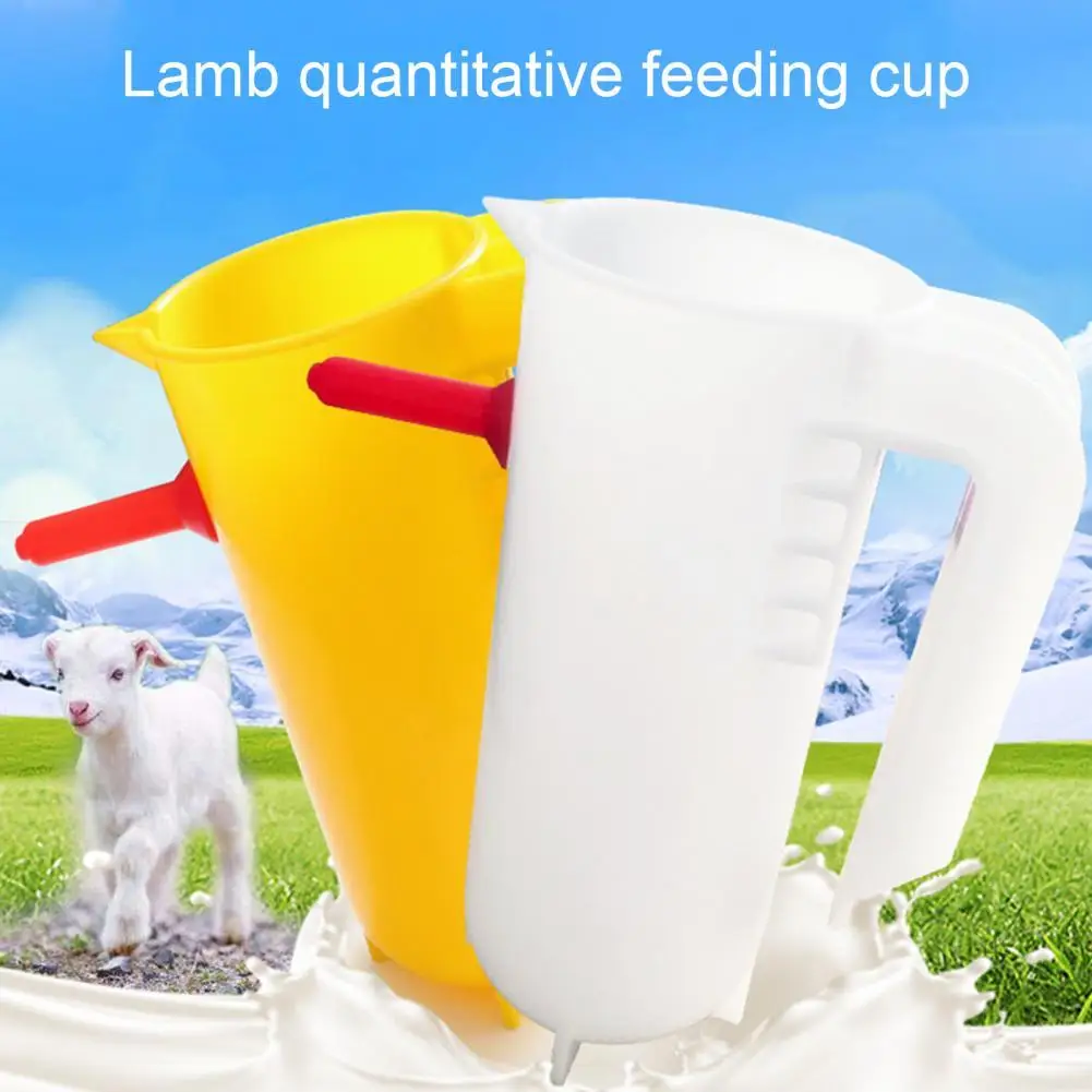 

800ML Lamb Milking Bottle BPA-free Anti-crack Clear Scale Piglet Sheep Goat Feeding Nipple Drinker for Farm