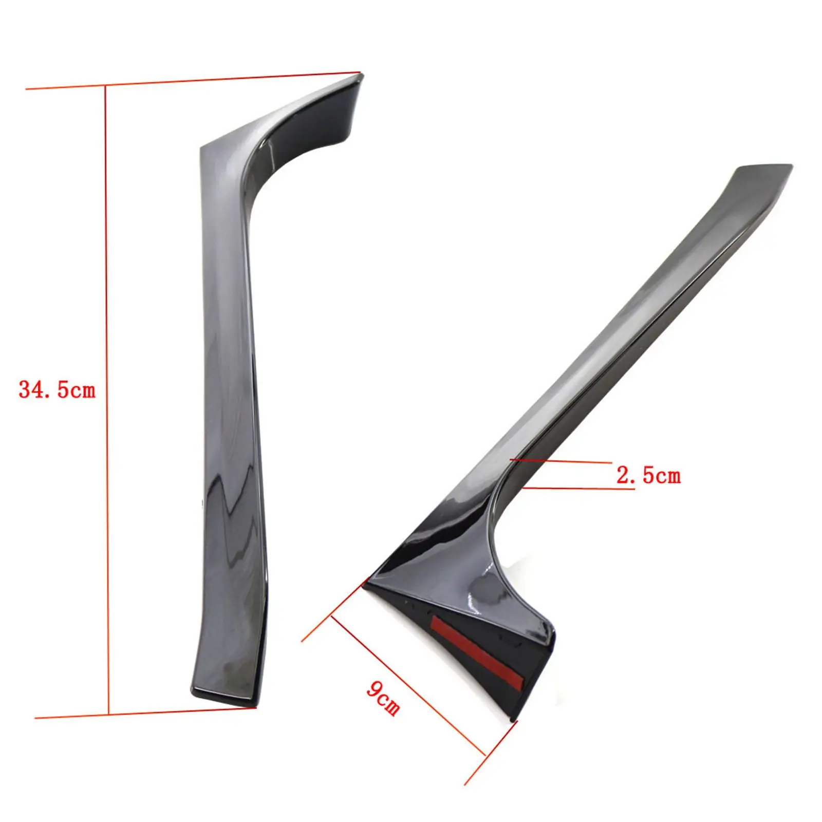 2 шт. боковой спойлер на заднее крышу окно крыло изготовленные заказ детали