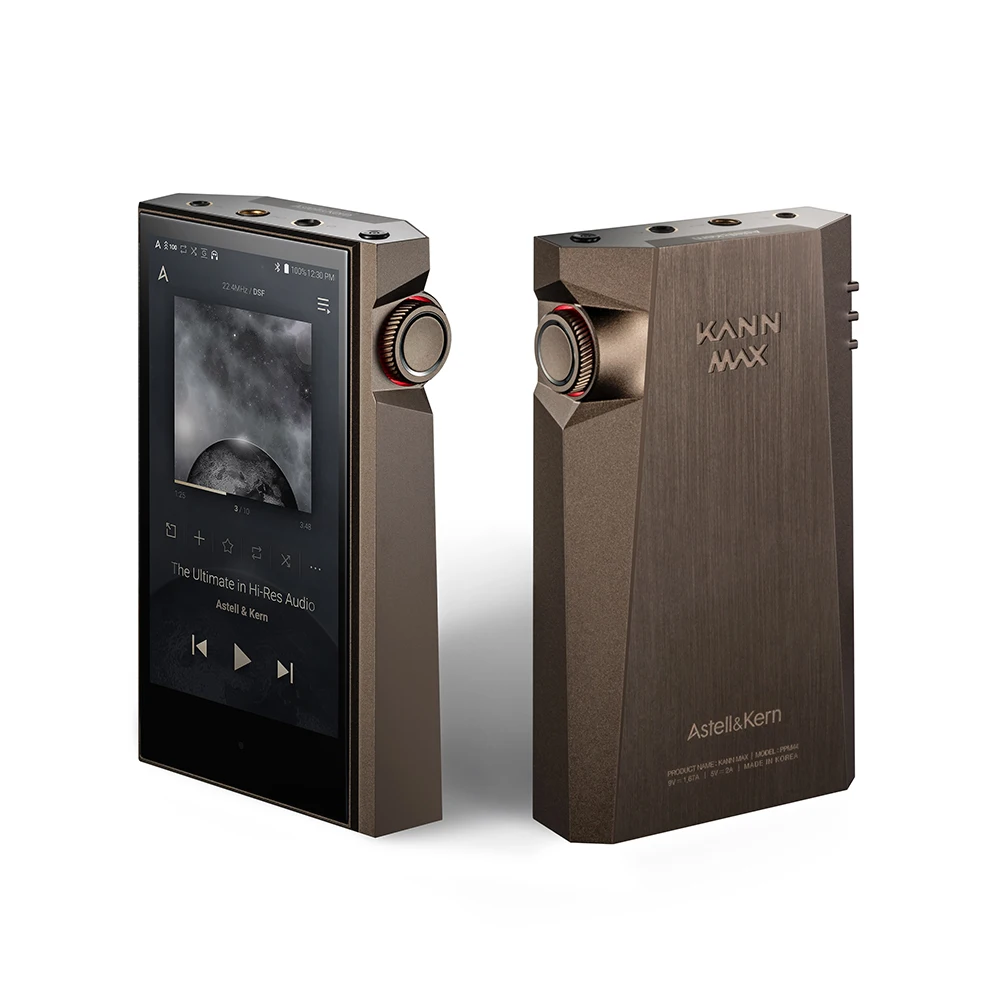 Фото Оригинальные новые поступления, цифровой аудиоплеер Astell & Kern MAX с ES9038Q2M Quad-DAC 15Vrms выход 32-бит/768 кГц DSD512 №4