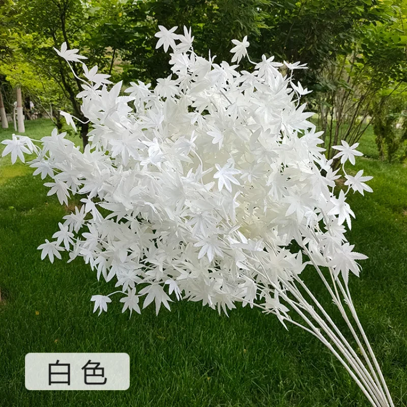 Туманный Искусственный кленовый лист 90 см