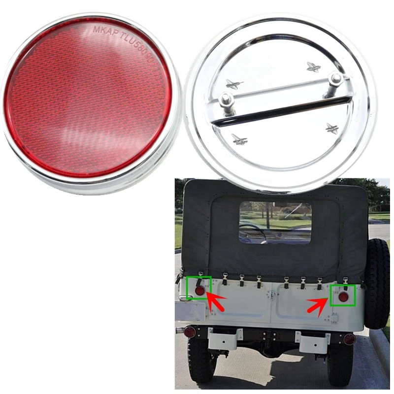 Автомобильный внешний отражатель для заднего бампера фонарь Toyota Land Cruiser FJ25 FJ40 FJ55
