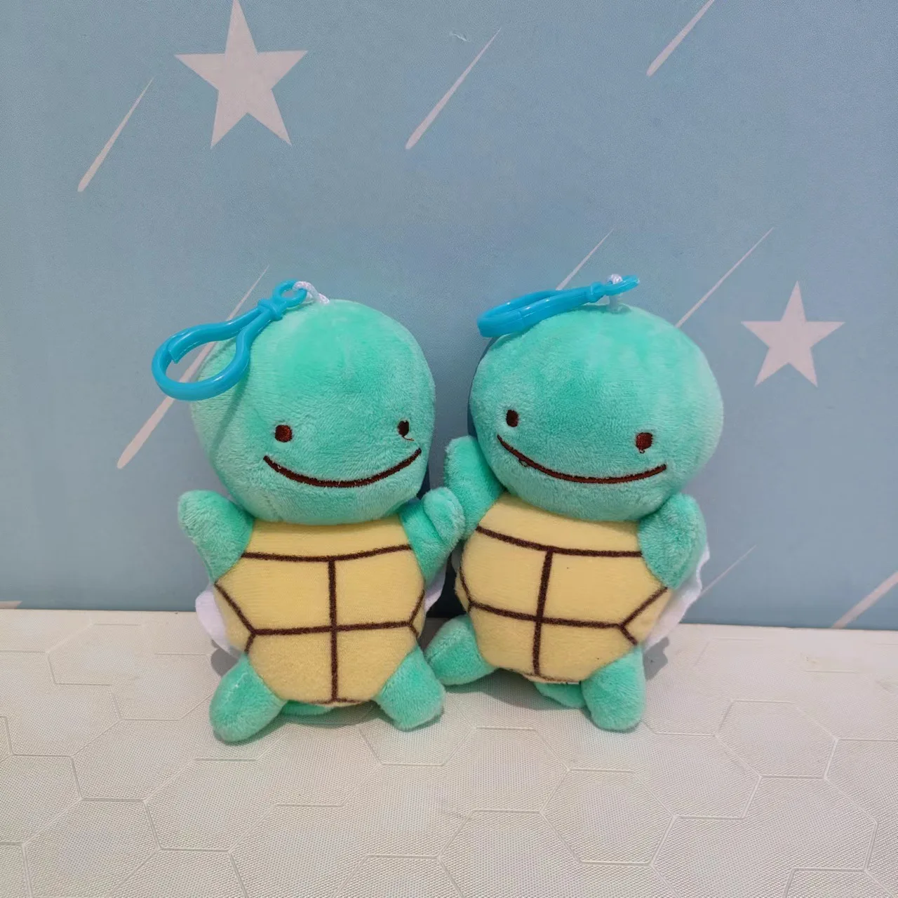 

10pcs/lot Pokemon Squirtle Plush 12cm/4inch Toys Pendant Anime Soft Stuffed Animal Doll For Christmas Gift