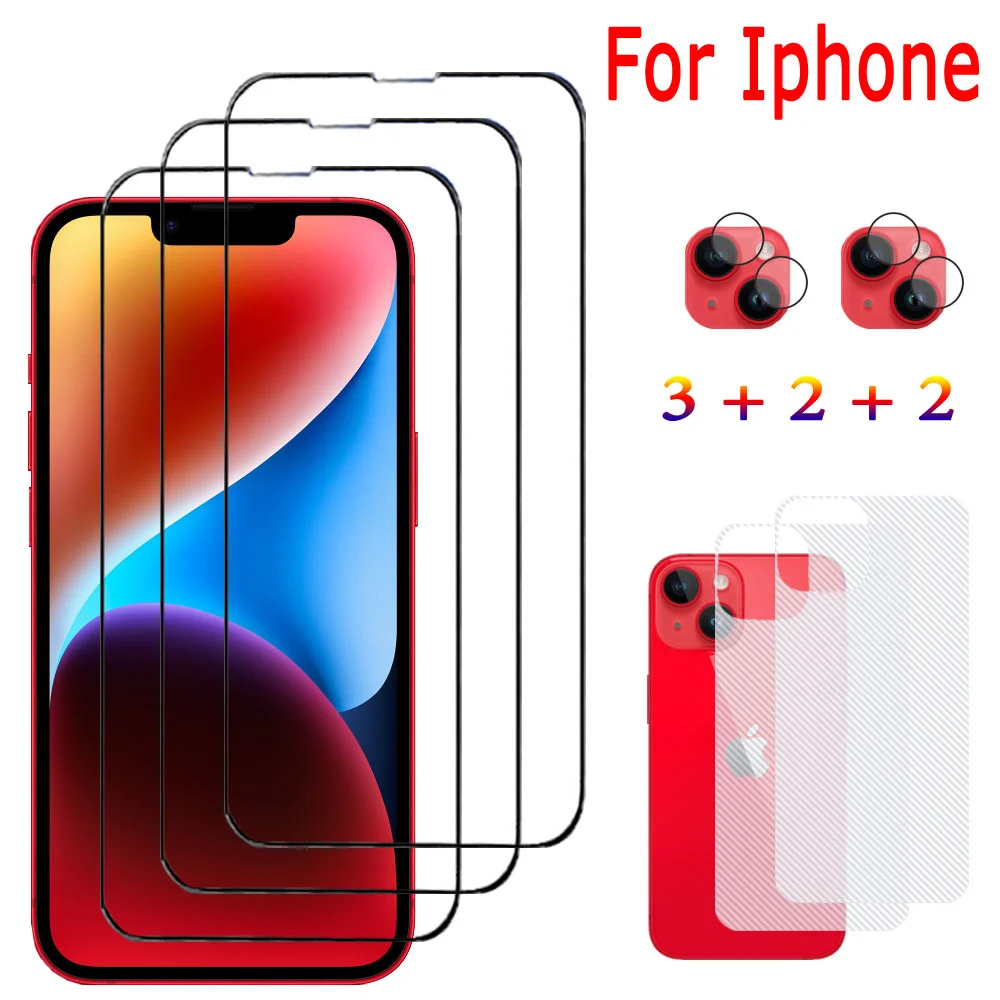 

Glass For iphone 14 pro max Tempered Glass iphone 13 pro 14 Original Screen Protector iphone14 plus Tempered Film Anti-Scratch i Phone 14 13promax i14 HD Film Bubble Free Glass iphone 14pro accessories Camera Protector
