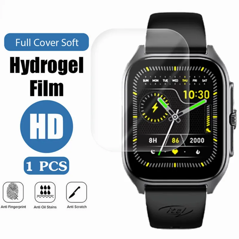 

Мягкая защитная пленка для умных часов Itel Smartwatch 2ES 1,8 дюйма HD защитный экран против царапин ПЭТ гидравлический чехол
