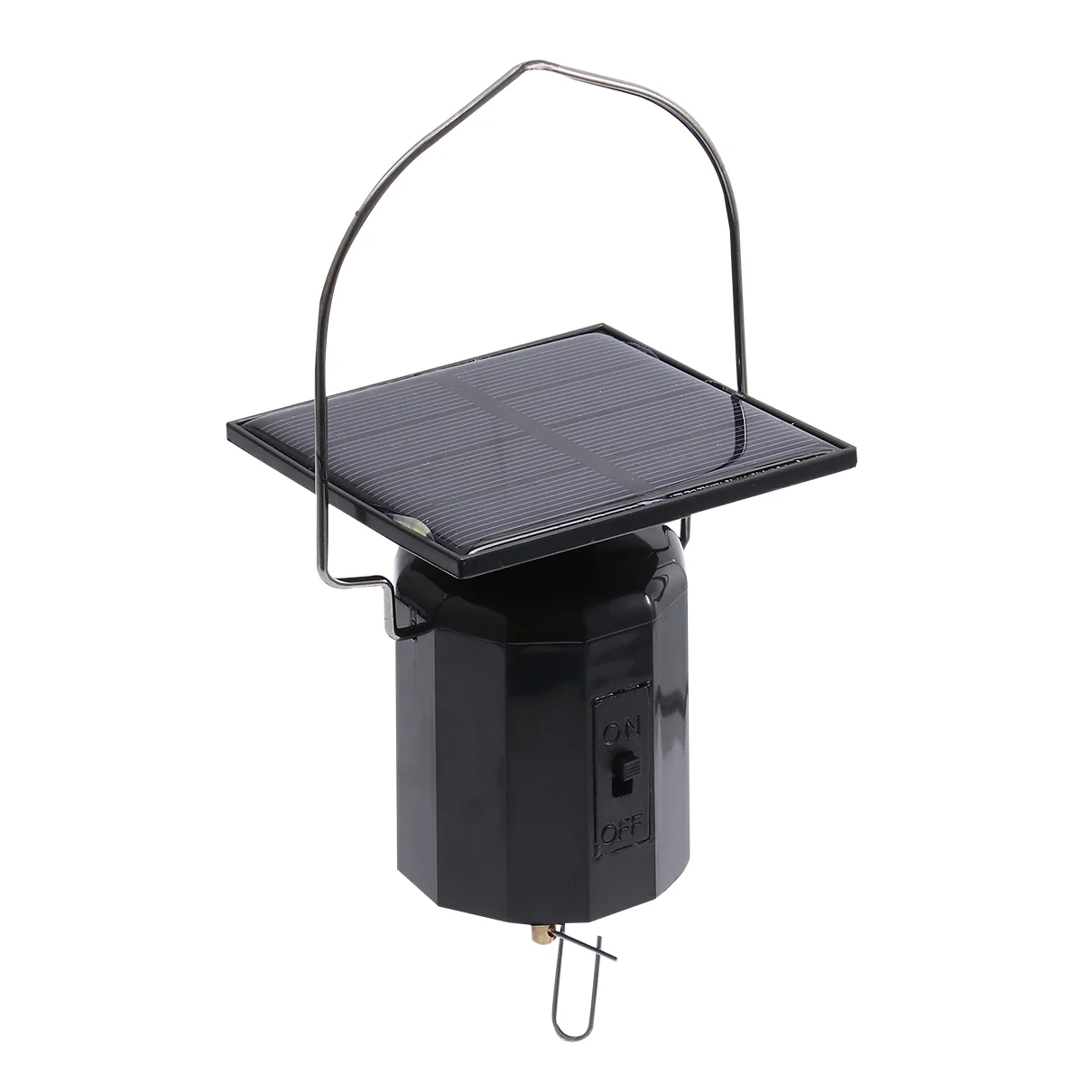 

Rotating Wind Bell Solar Electric Motor Solar Motor Wind Hanging Windchime Motor (Black)