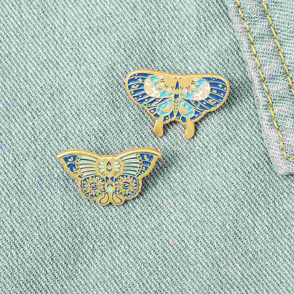 Брошь-бабочка из 4 шт. креативная булавка для груди с бабочками милая