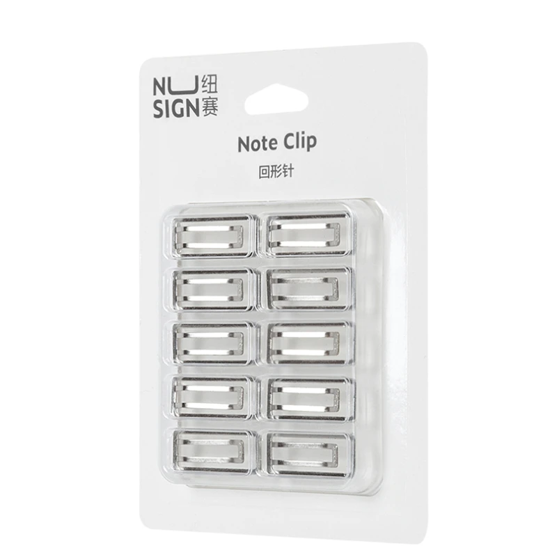 

Металлический зажим для бумаги Deli серебристого цвета