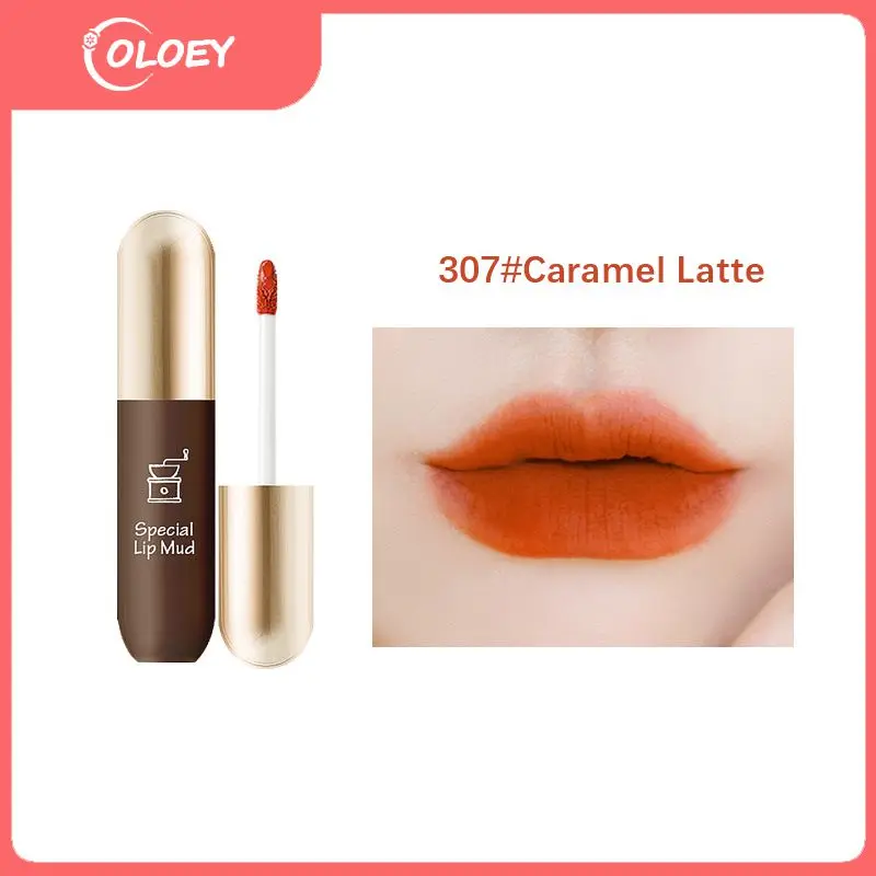 

Velvet Matte Lipstick Chocolate Lip Stick Long Lasting Sexy Red Lip Stick Waterproof Red Lip Gloss Non-stick Cup Lip Tint TSLM1