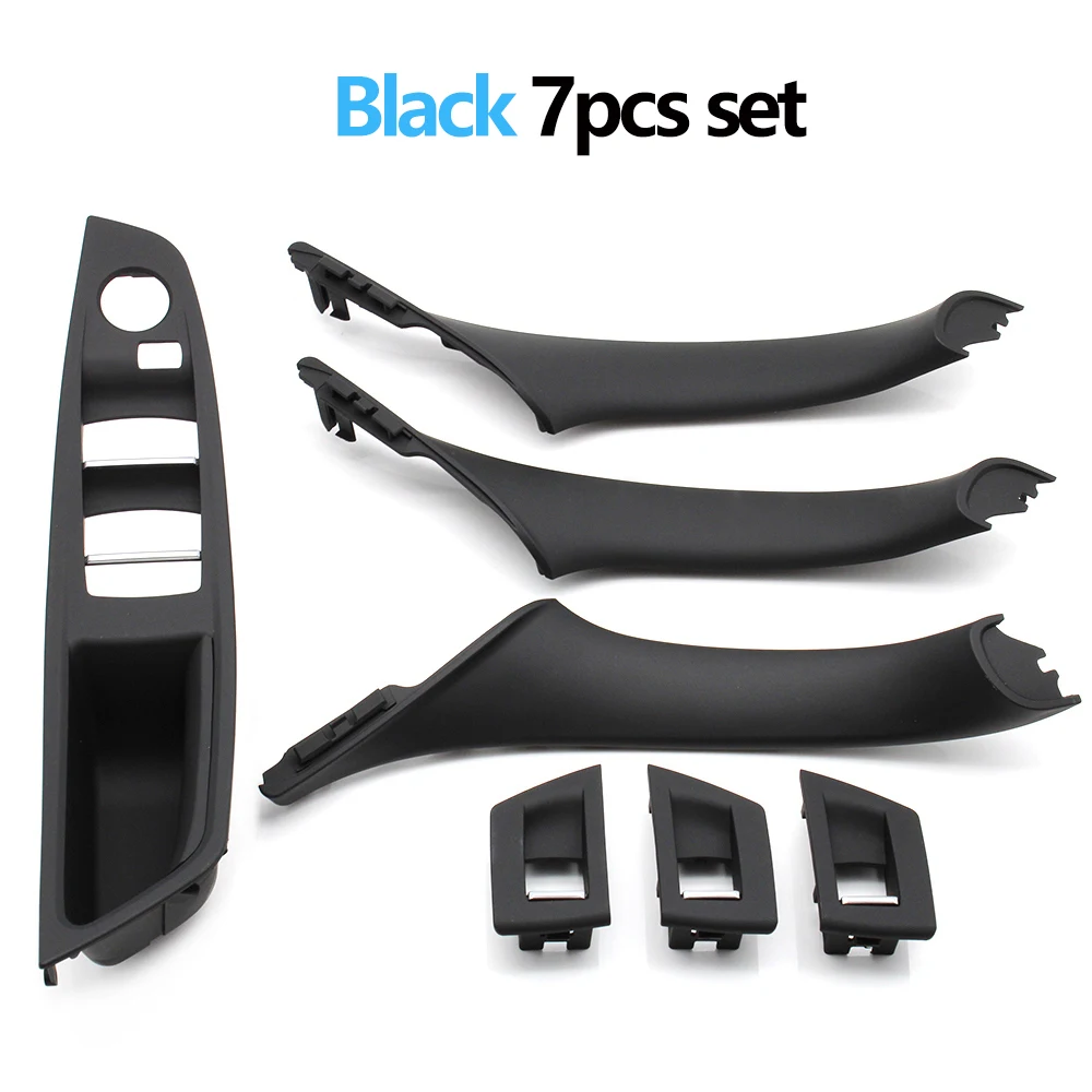 

Автомобильный подлокотник LHD для интерьера Дверная ручка панель внутренняя отделка Набор крышек для BMW 5 серии F10 F11 F18 520i 523i 525i 528i 535i