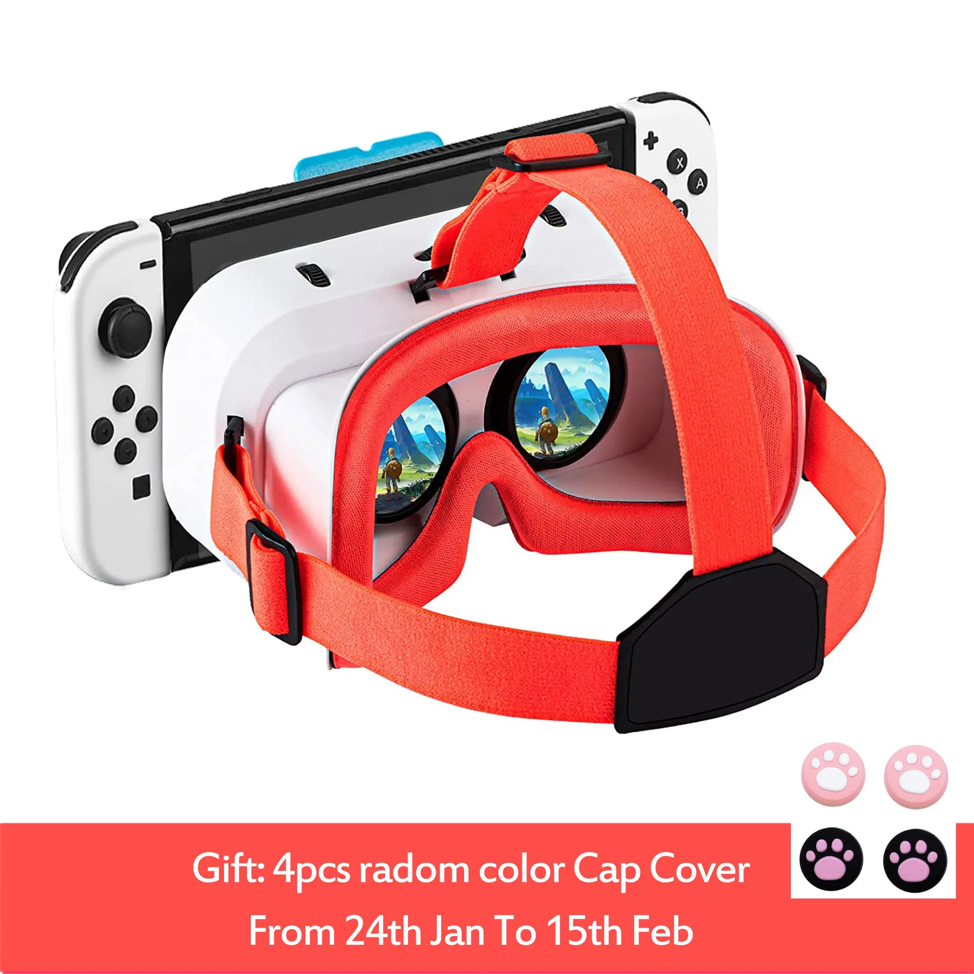 Очки виртуальной реальности для Nintendo Switch OLED/Nintendo 3D VR (Виртуальная реальность) |