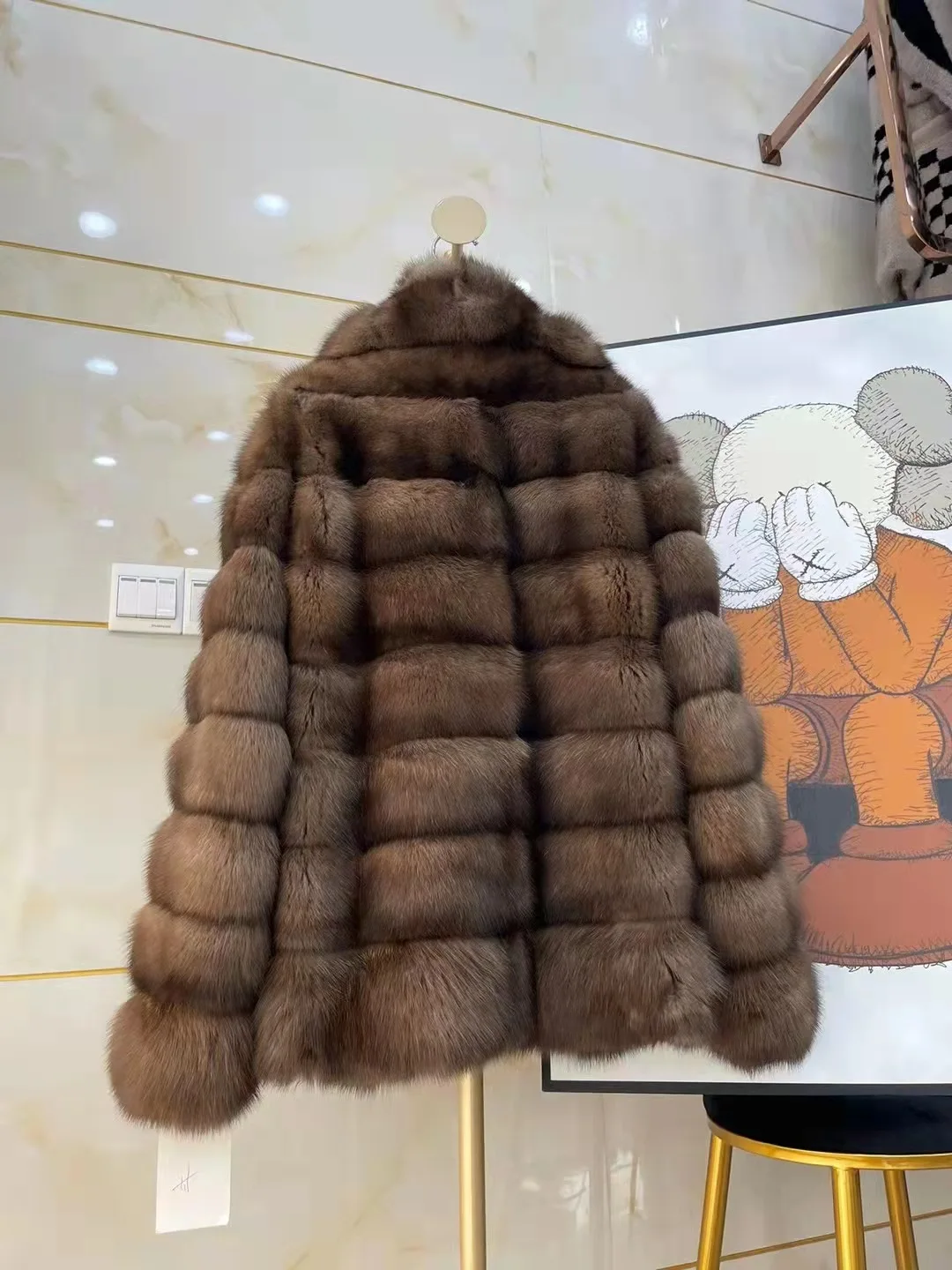 Women mink coats female mink fur coat genuine long fur coat women winter clothing imitation fur coats Oversize 6xl 5xl 7xl