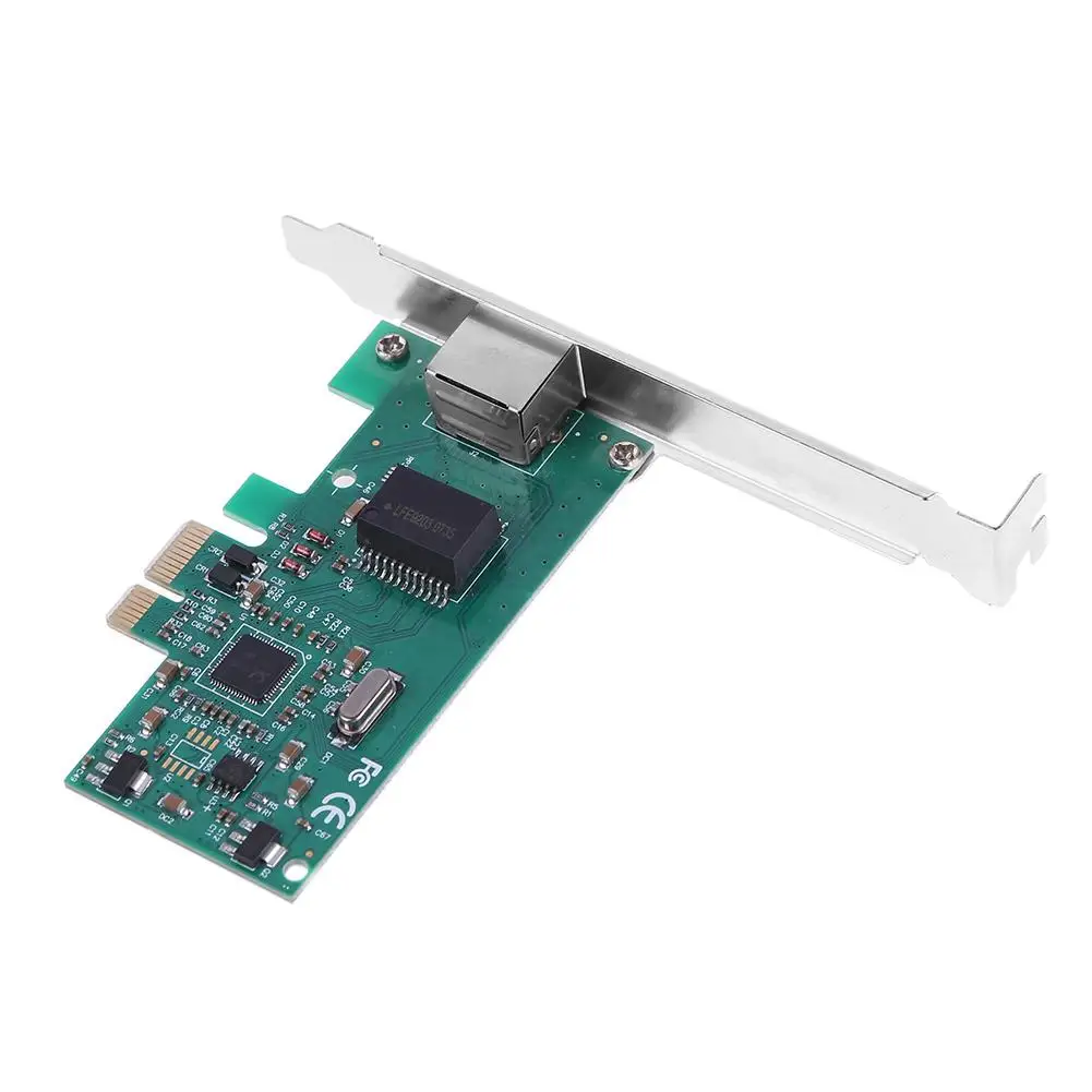 Сетевой контроллер 8111C самонастраивающаяся Gigabit Ethernet PCI-E карта RJ45 Lan адаптер