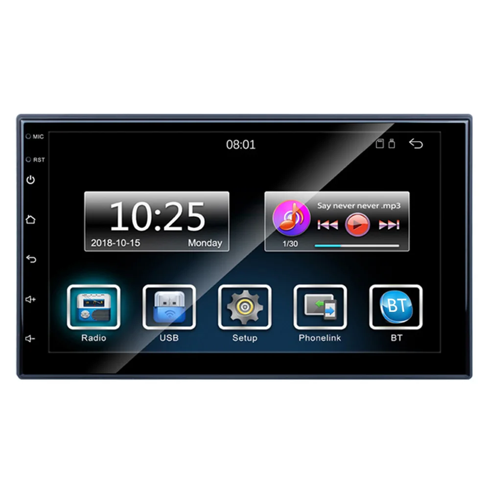 Автомагнитола с сенсорным экраном 7 дюймов стерео-система поддержкой Bluetooth