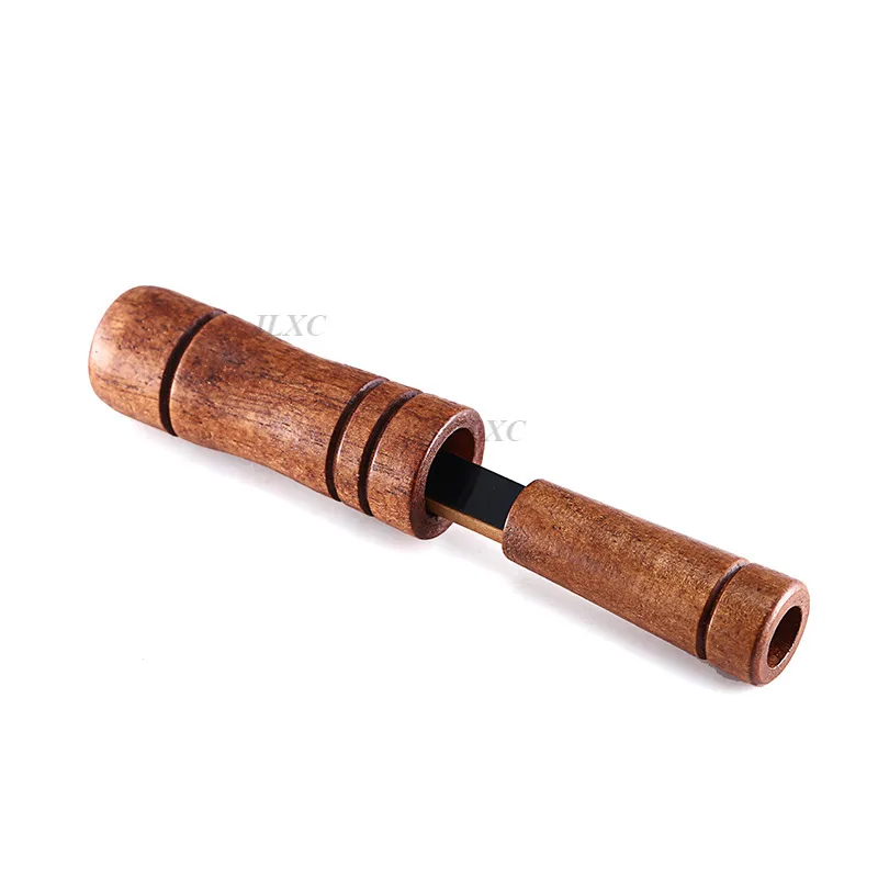 

Hunting Duck Call Whistle Decoy Imitate Pheasant Voice Call Bird Goose Voice Trap Brown Oak Wooden Imitation sound whistle