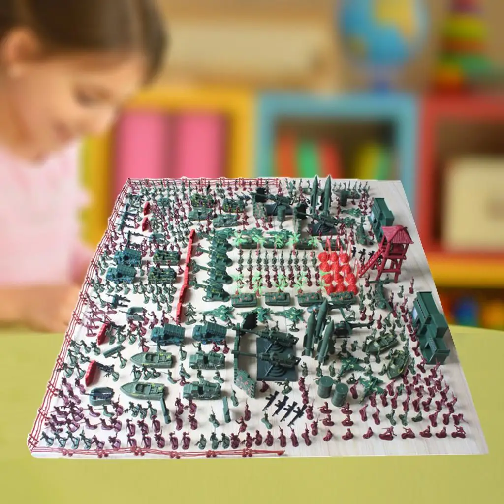 Мини-фигурки армейские 575 шт.