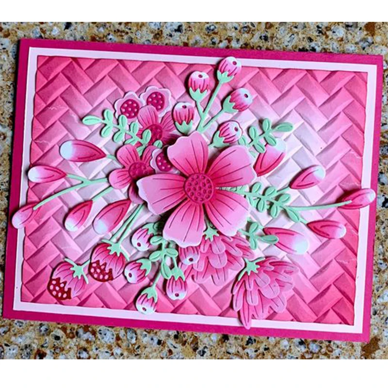 

3D Tool Embossed Folder Is Used For DIY Craft Decoration Making Pattern Background Greeting Card Scrapbook 2022 New Product