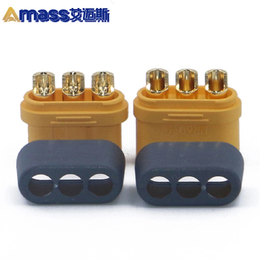 

Free Shipping Amass 5 Pair Mr60 with Sheathed 3.5mm Three-core Model Plug