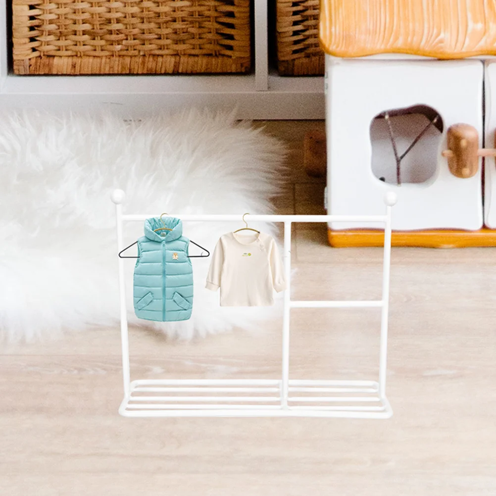 Маленькая вешалка для одежды подвесная металлическая платья детские вешалки