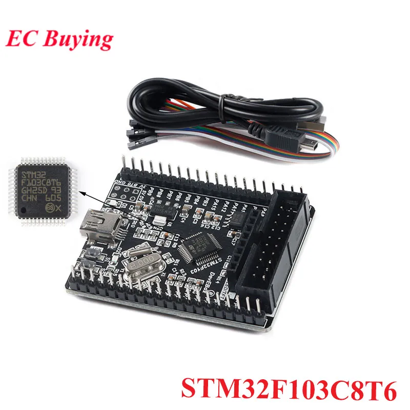 Системная плата STM32F103C8T6 stm32f103 stm32f1 STM32, обучающая основная плата, оценочный комплект, макетная плата, модуль для Arduino