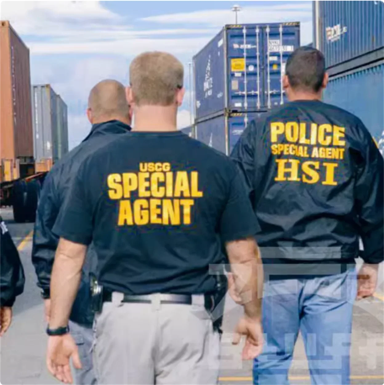 Тактическая идентификационная ветровка агента безопасности США