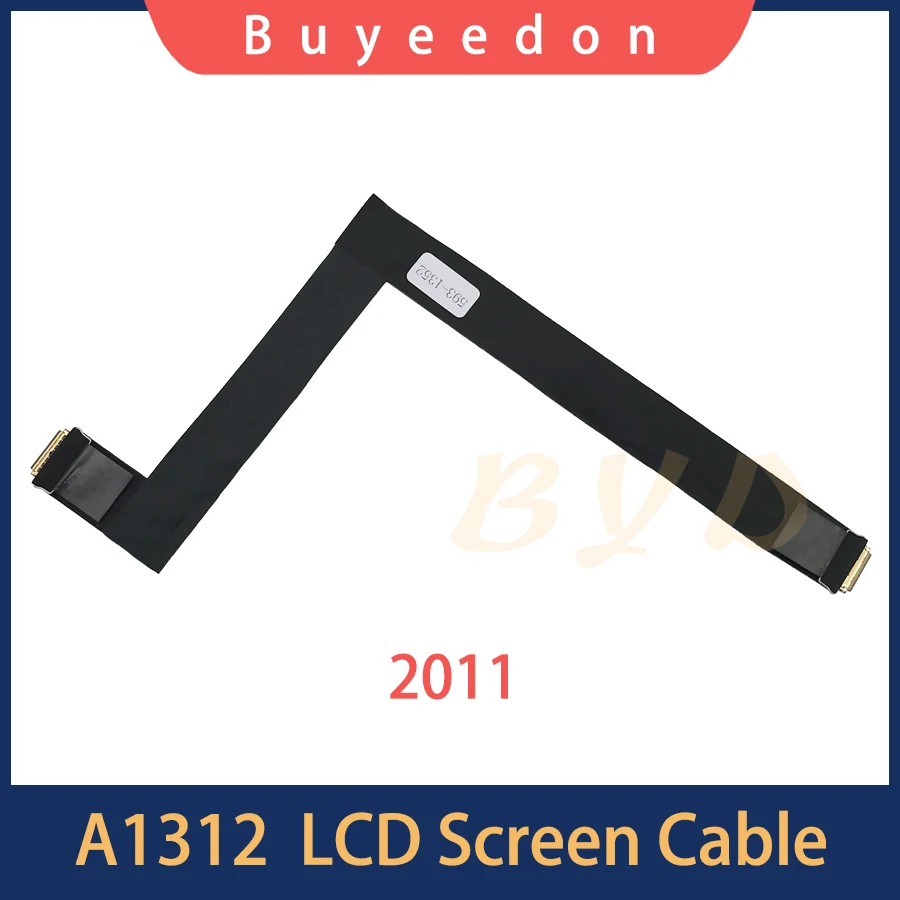 New LCD LVDS Display Cable 593-1352 593-1352A For iMac 27&quot A1312 Replacement 2011 MB952 MB953 |