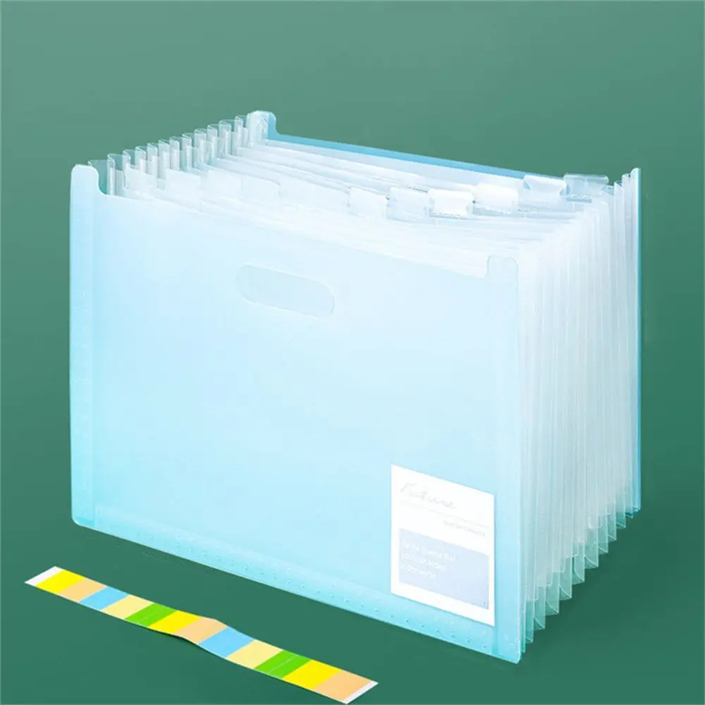 Многослойный вертикальный тестовый бумажный пакет органный A4 сумка для хранения