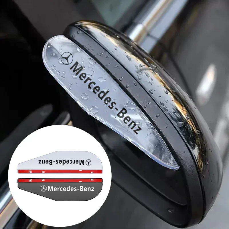 2x автомобильное зеркало заднего вида дождевик для бровей защита от дождя