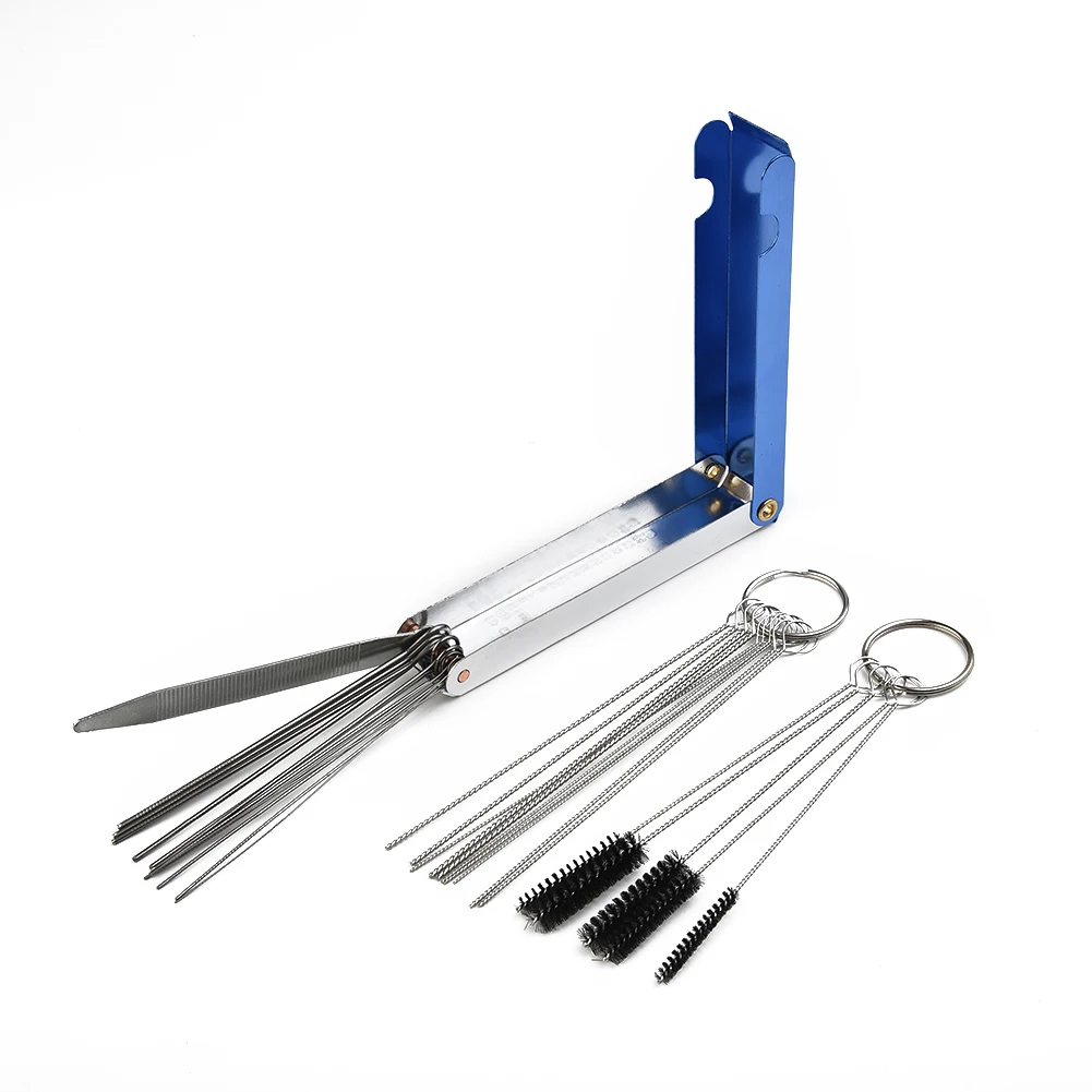 

18pcs Stainless Steel Motorcycle ATV Carburetor Cleaning Brush&Needle Dirt Jet Remove Tool Kit Set Motorcycle ATV Parts
