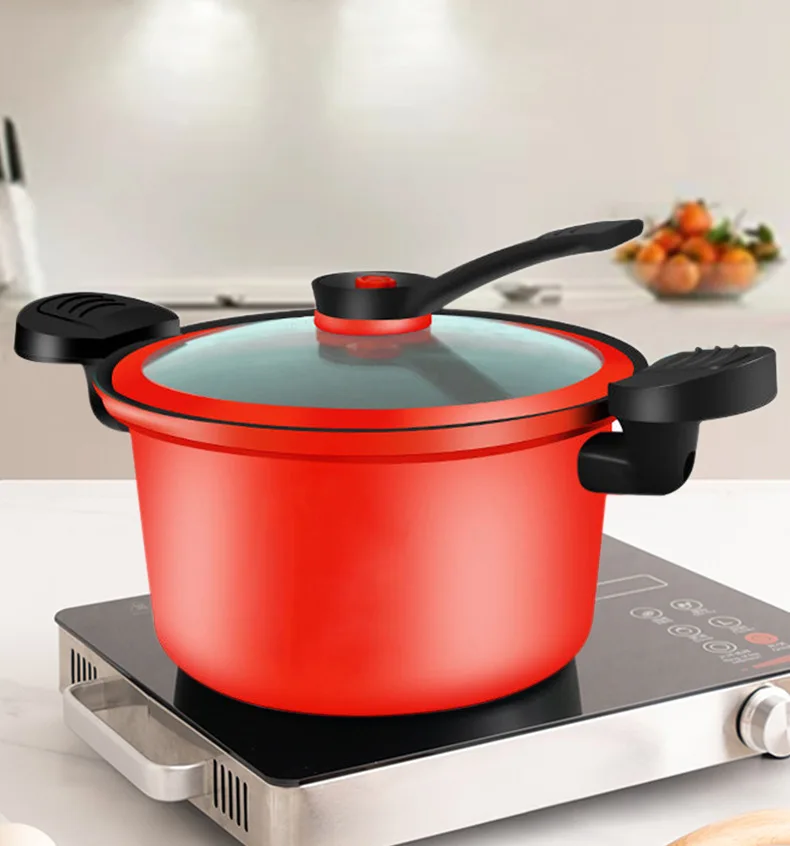 

Multi-purpose Non-stick Pressure Cooker for Household Cooking Stew