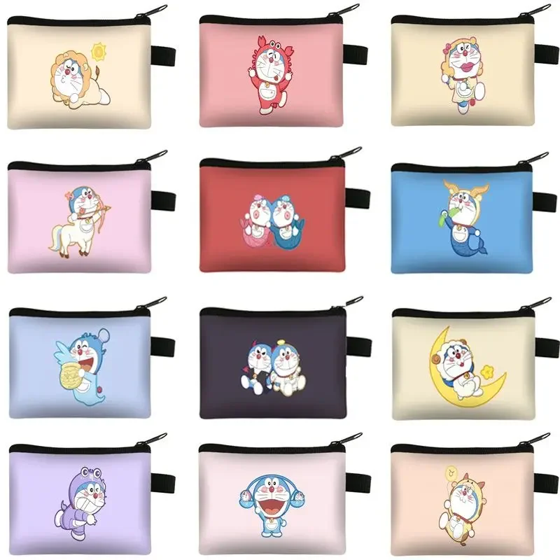 

Doraemon Animation Peripheral Coin Purse Q Version Jingle Cat High Value Cartoon Cute Children Student Coin Storage Wallet Gift