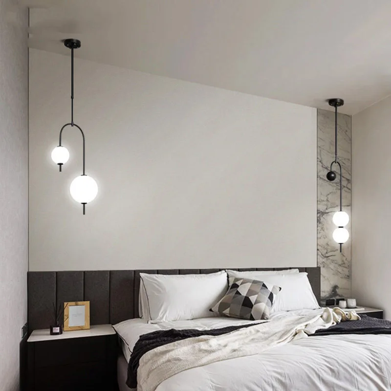 Креативная Скандинавская Современная Минималистичная красная настольная лампа