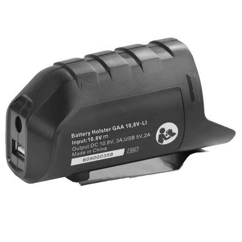 

BHB120 For 10.8V 12V Lithium Battery Adapter USB Charger Rechargeable Cold Clothing