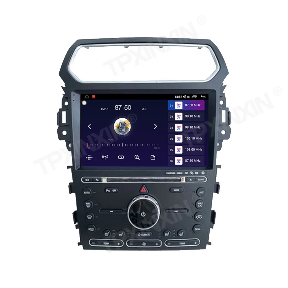 Автомобильный DVD-плеер для Ford Explorer 2011-2019 Android 10 GPS-навигация радио-плеер