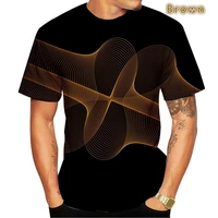 new 3d printing for men and women in summer black and white vertigo hypnotic unisex short sleeve t shirt