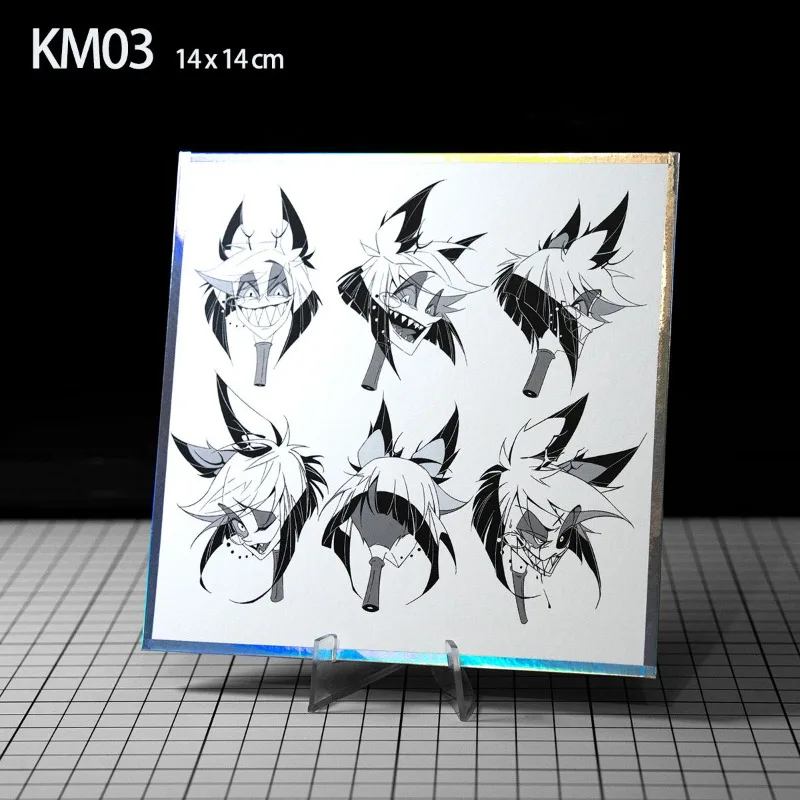 Аниме Alastor Hotel Lucifer Morningstar официальный 14 см лазерный цвет фотомагнитола Apple