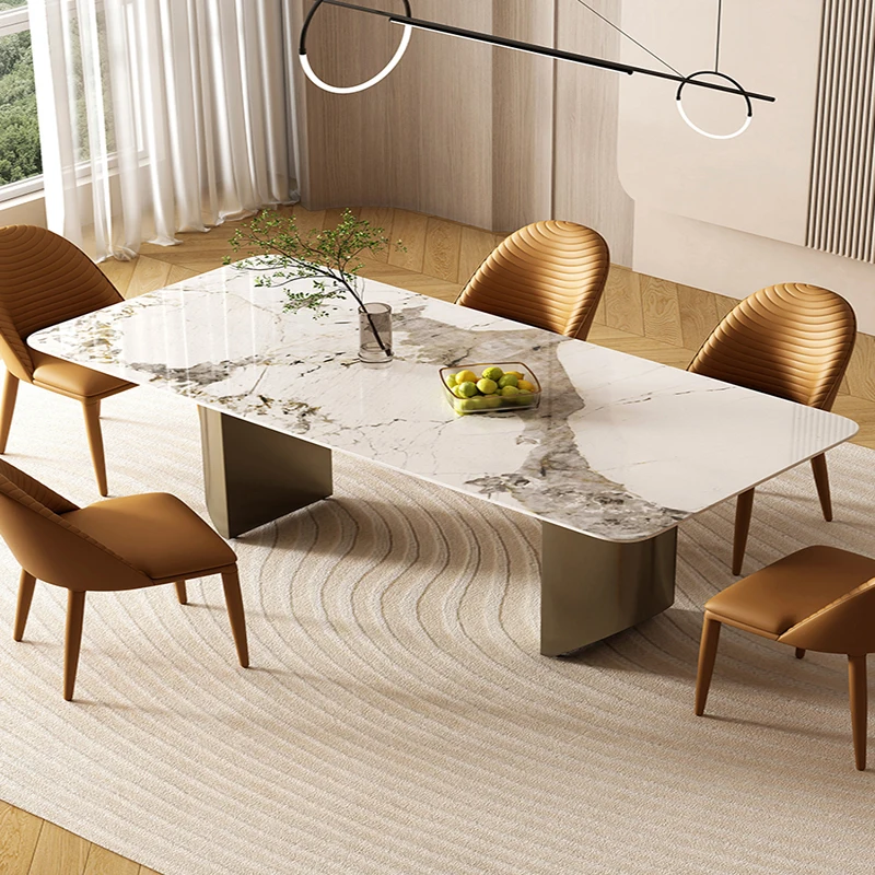 Скандинавская мебель керамический обеденный стол Современная гостиная