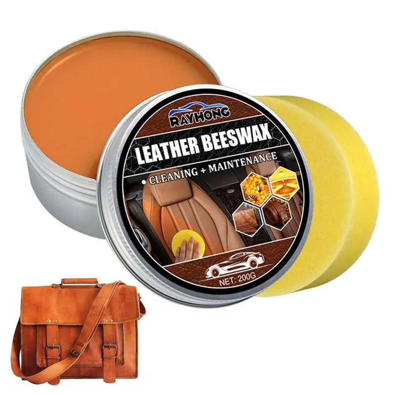 

Shoes, Furniture, And Auto Upholstery Leather Conditioner 200g For Boots, Purses, And Shoes