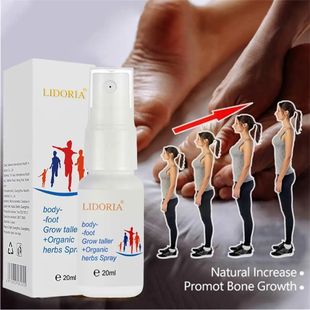 

Спрей для роста костей, масло для улучшения тела, успокаивающее средство для роста кости ног, улучшение здоровья, рост тела, рост тела, Inc H3D7