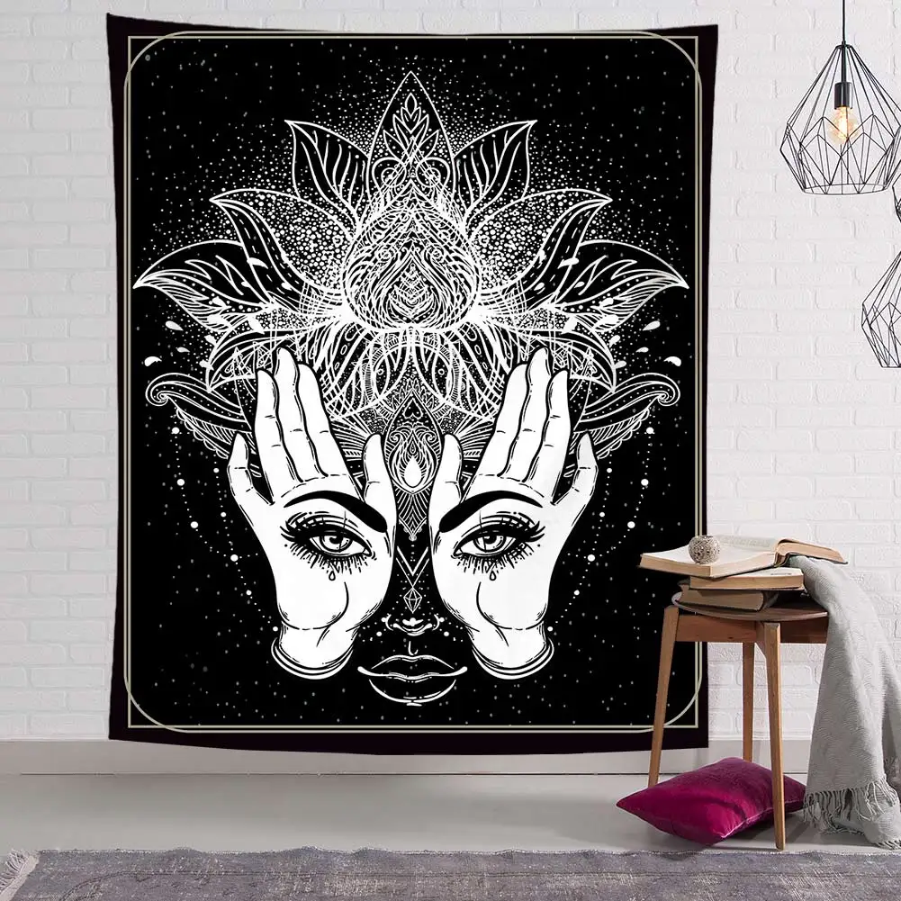 

Психоделический художественный гобелен в виде бабочки Таро настенный Декор для дома в стиле хиппи ТАПИС